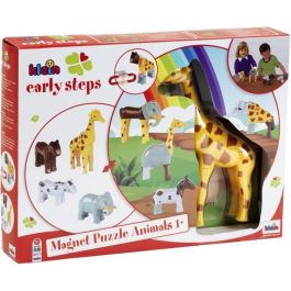 Animales Magnéticos - KLEIN - 0065 - Puzzle de 4 Animales Divertidos Grandes, Caja Abierta - 16 Piezas - A partir de 12 Meses Precio: 48.50000045. SKU: B1D6YBEL2Z