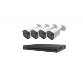 EZVIZ CS-BN4884-A2E50 Kit de Seguridad NVR PoE 8 Canales 2TB con 4 Cámaras Bullet 4K Ultra HD Visión Nocturna Color Audio Bidireccional IP67 Blanco Precio: 657.78999979. SKU: B15LYZQNDG