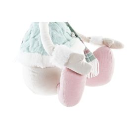 DKD Home Decor Figura Navidad Fantasia Verde Rosa 20 x 50 x 25 cm