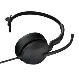 Jabra Evolve2 50 Auriculares USB-A UC Mono, Diadema, Con cable, Negro para Oficina/Centro de Llamadas
