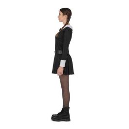 Disfraz niña siniestra vestido y cinturón talla XXXL Disfraz niña siniestra vestido y cinturón talla XXXL