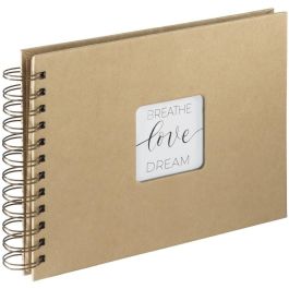 Hama Craft Spiral-Album 24x17 40 Kraftpapier-Seiten 7210