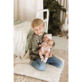 Muñecas Arias Muñeca Zoe Elegance 42 cm Rosa con Cojín (Cuerpo Vinilo, Niña)