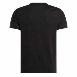 Camiseta de Manga Corta Hombre Reebok Identity Smal Negro