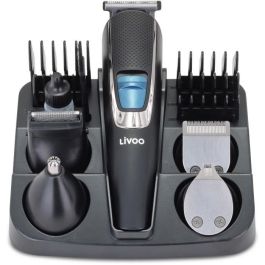 Livoo DOS187 Set recortador multifunción 3,7W 90 min con 5 cabezales, 5 peines y base de almacenamiento Negro/Azul Precio: 38.78999971. SKU: B1B3ZT3YFB