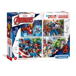 Marvel, Los Vengadores, Rompecabezas, Para niños, 5+ años, 4 uds Precio: 21.49999995. SKU: B1EM8HHMJ6