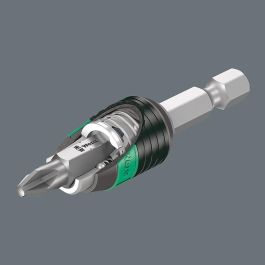 Wera 05057430001 Bit-Check 30 BiTorsion, juego de 30 puntas de destornillador Phillips, Pozidriv y Torx, de acero