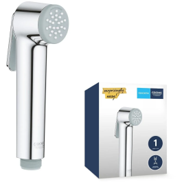 Grohe 26351000 Rociador de Ducha Vitalio, Ducha de Mano con Gatillo, 1 Chorro, Cromo, Antical, Ahorro de Agua Precio: 35.50000003. SKU: B12QFKFSTH