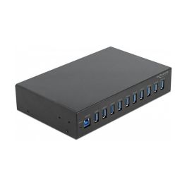 DeLOCK Hub Industrial 10" (25.4cm) 10x USB 3.2 Gen 1 Tipo-A, con Alimentación AC, 5 Gbps, Plug & Play, Color Negro Precio: 267.9545. SKU: B1JGSFSLRY