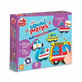 Reig Puzzles Sonoros de Coches, Bloques y Figuras para Niños a Partir de 1 Año Precio: 13.78999974. SKU: B1H33E6RGM