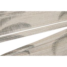 DKD Home Decor Cuadro Colonial de Algodón y Abeto con Palmeras Verde Beige 70 x 120 cm (2 Unidades)