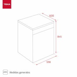 Lavavajillas Teka DFS76850 Acero 60 cm