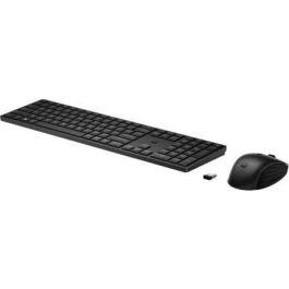 HP 4R009UT Teclado y Ratón Inalámbricos Combo 655 con Sensor Multisuperficie y Tecla Copilot