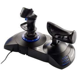 Thrustmaster T.Flight Hotas 4 Palanca de mando para PC y PlayStation 4, USB 2.0, Negro/Azul