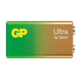 GP GP Ultra Alkaline 9V-battery, 1604AU/6LF22, 1-pack GP GP Ultra Alkaline 9V-battery, 1604AU/6LF22, 1-pack