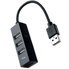 Hub USB NANOCABLE 10.16.4404 Negro (1 unidad) Precio: 7.49999987. SKU: S0234588