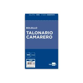 Talonario Liderpapel Camarero Bolsillo Original 150 10 unidades