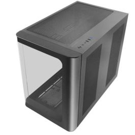 Mars Gaming Caja Ordenador Semitorre MC FUSION ATX con Ventana de Cristal Templado y USB 3.0