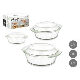 Set 3 Cacerolas Borosilicato 700 1000 1500Ml Vivalto 24X14CM (4 Unidades) Precio: 55.50000049. SKU: B15QZTRJGA