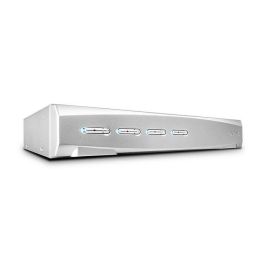 Lindy KVM Switch Pro 4 Puertos DisplayPort 1.2 USB 2.0 con TTU, Soporte 4K 60Hz para 4 PCs con Hub y Audio Independiente Lindy KVM Switch Pro 4 Puertos DisplayPort 1.2 USB 2.0 con TTU, Soporte 4K 60Hz para 4 PCs con Hub y Audio Independiente