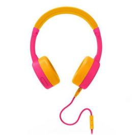 Energy Sistem Auriculares Infantiles Lol&Roll Pop Bluetooth 5.1 con Limitación de Volumen 85dB y Micrófono Rosa