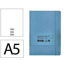 Cuaderno Con Gomilla Antartik Notes Tapa Blanda A5 Hojas Lisas Azul Claro 80 Hojas 80 gr Fsc Precio: 5.50000055. SKU: B125MJT7HB