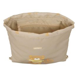 Bolsa Mochila con Cuerdas Safta Osito Beige 26 x 34 x 1 cm