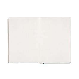 Cuaderno Con Gomilla Antartik Notes Tapa Blanda A5 Hojas Puntos Verde Aguamarina 80 Hojas 80 gr Fsc