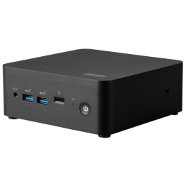 MSI 936-B0B111-238 Cubi NUC 1MG-238BEU Mini PC Barebone Intel Core 5 120U, DDR5 hasta 64GB, Wi-Fi 6E, Negro