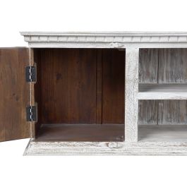 Mueble Tv Arabe DKD Home Decor Blanco 40 x 65 x 160 cm