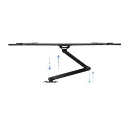 TooQ LP6070TN-B Soporte de Pared Orientable/Inclinable para TV 37-70" hasta 50kg VESA 200x200-600x400 Negro Compatible Curvas