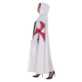 Disfraz adulto capa templario blanca talla XL Precio: 18.8639. SKU: B15JG2KEVH