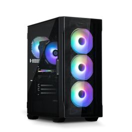 Zalman I3 NEO TG BLACK Carcasa PC Midi Tower Negro Cristal Templado para Placas Base ATX