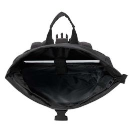 Safta Mochila Solapa Portátil 15,6'' Real Madrid Premium 28x42x13 cm