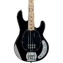 Sterling Bajo Eléctrico StingRay Ray4 Humbucker Negro - Preamplificador 2 bandas EQ para sonido icónico