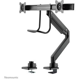 Neomounts NM-D775DXBLACK - Soporte de mesa para dos pantallas planas hasta 32" (81 cm) y 8 kg