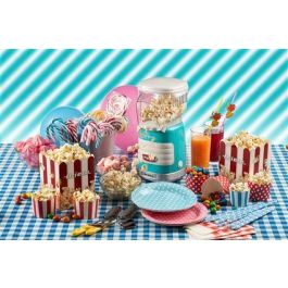 Ariete 2956/01 Máquina de Palomitas Party Time Popper Azul Retro Años 50 Libre Grasas