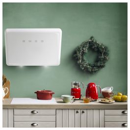 Smeg KLF03RDEU - Hervidor de Agua de 1.7 Litros, 2400W, Acero Inoxidable Rojo, con Filtro Antical, Apagado Automático y Base Giratoria 360 Grados