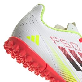 Botas de Fútbol para Niños Adidas F50 Club TF Blanco
