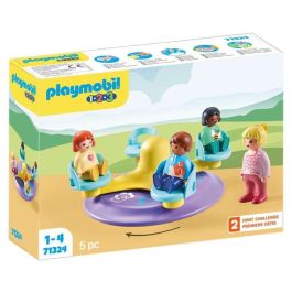 Playmobil 1.2.3 Carrusel - Juego de construcción para niños a partir de 1 año con figuras y accesorios Precio: 18.49999976. SKU: B1BTEMKAQT