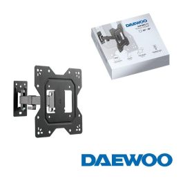 Daewoo Soporte de TV para Pantallas de 23 a 43 Pulgadas - Soporte de Perfil de 56-204 mm con Inclinación y Brazo 90 Grados, Capacidad 30 kg Precio: 13.89000019. SKU: B17YPFALAY