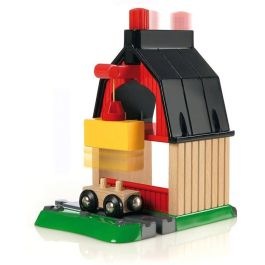 BRIO World 33719 Circuito Agrícola con Tren, Granero, Tractor y Accesorios - Juguete Niños +3 Años