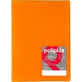 Carpeta Fundas (Tarifario) Grafoplas Pp Flexible Poliplas Trans. Fº 20 F. Naranja Precio: 4.49999968. SKU: B13JQWBXDN