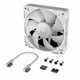 Corsair CO-9051023-WW Kit de Expansión de Ventilador PWM iCUE LINK RX140 RGB de 140 mm en Blanco para Refrigeración de PC