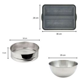 Zenker ZEN3176239998313 - Juego de 3 Utensilios Especiales para Baguette