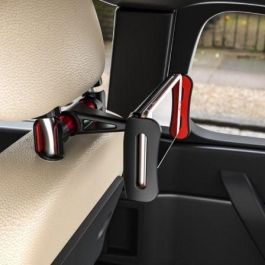 Aisens Soporte de Coche Ajustable para Reposacabezas, Compatible con Teléfonos y Tablets de 5 a 12 Pulgadas, Negro-Rojo Aisens Soporte de Coche Ajustable para Reposacabezas, Compatible con Teléfonos y Tablets de 5 a 12 Pulgadas, Negro-Rojo