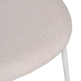 Silla Crema Tejido-Metal Contract 51 X 52 X 79,50 cm