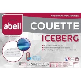 Abeil Edredón Ligero Iceberg con Tratamiento Feran Ice. Efecto Refrigerante, Transpirable, Ideal Verano >22°C, Oeko-Tex, 200x200 cm