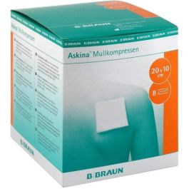 B. Braun Askina Mullkompressen Esteril 20x10 cm 25 Sobres Precio: 10.5000005. SKU: B199A7CTVS