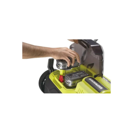 Ryobi RYO4892210183071 Escarificador/Aireador 2 en 1 Ø 35 cm con Contenedor Flexible de 55 L y 2 Baterías 36V 4 Ah + Cargador